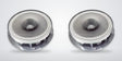 Set of 2 Volkswagen Passat door speakers