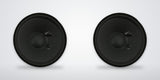 Set of 2 Nissan dash speakers