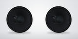 Set of 2 Nissan Frontier Xterra Titan dash speakers