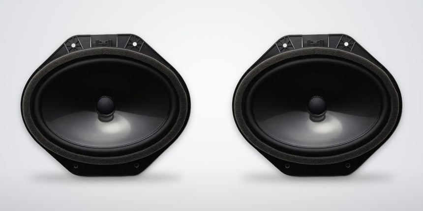 Set of 2 Ford Super Duty front door speakers