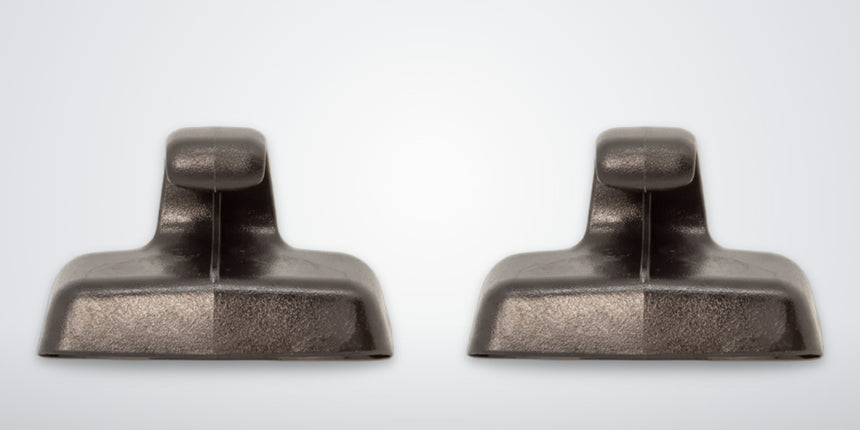 2016-2025 Honda Pilot Passport set of 2 black sunshade hooks