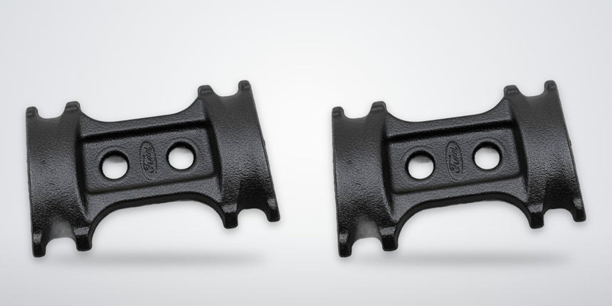2021-2025 Ford F-150 set of 2 rear leaf spring U-bolt spacers