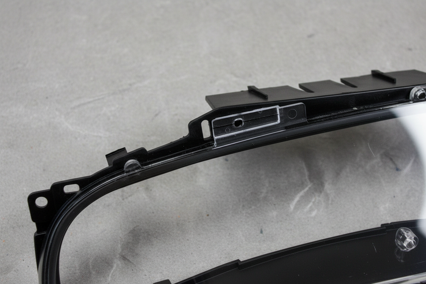 1999-2001 Ford Excursion F-250 F-350 OEM Instrument Cluster Gauge Bezel Clear Cover 5.4L 6.8L 7.3L