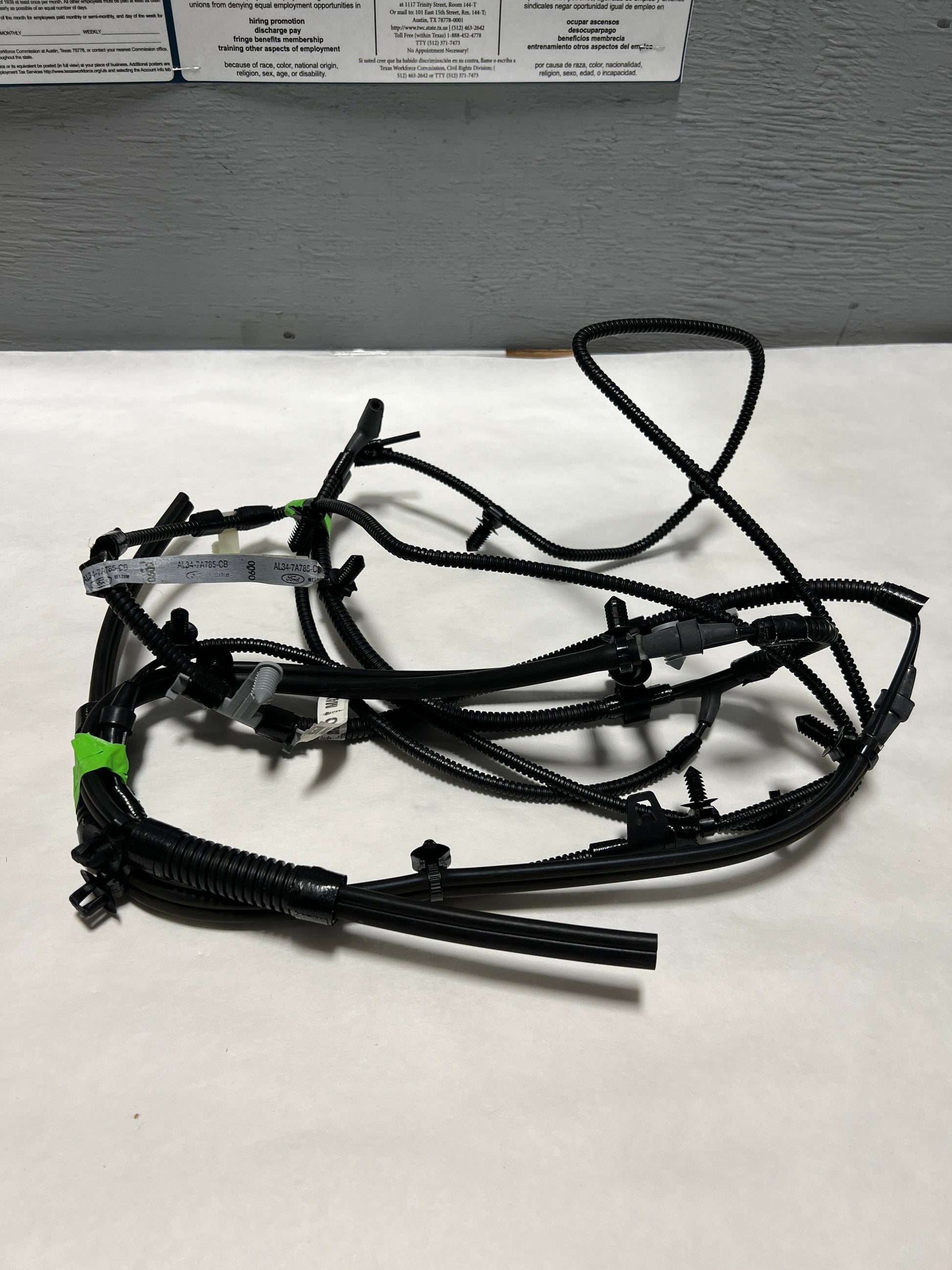 CL-AL3Z-7A785-F-H17 2010 Ford F-150 4X4 IWE Vacuum Line Hose Pipe Tube Harness Genuine New