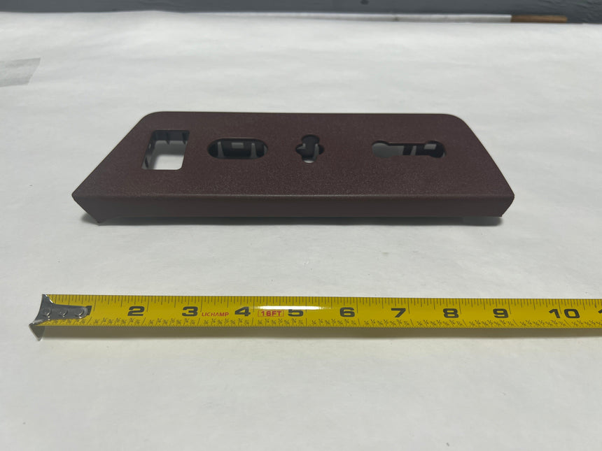 2013-2014 Ford F-150 King Ranch Driver Seat Adjust Switch Housing Trim Bezel-Adobe