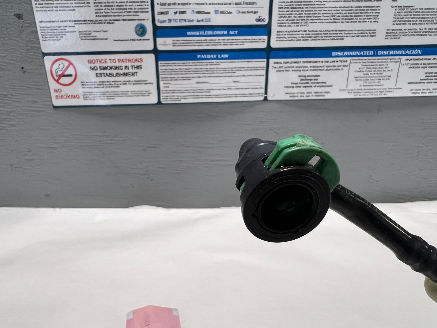 GG9Z-9D289-F 2014-2016 Ford Fusion 1.5 Turbo Fuel Vapor Emissions Separator Tube Hose- New Genuine Ford Part