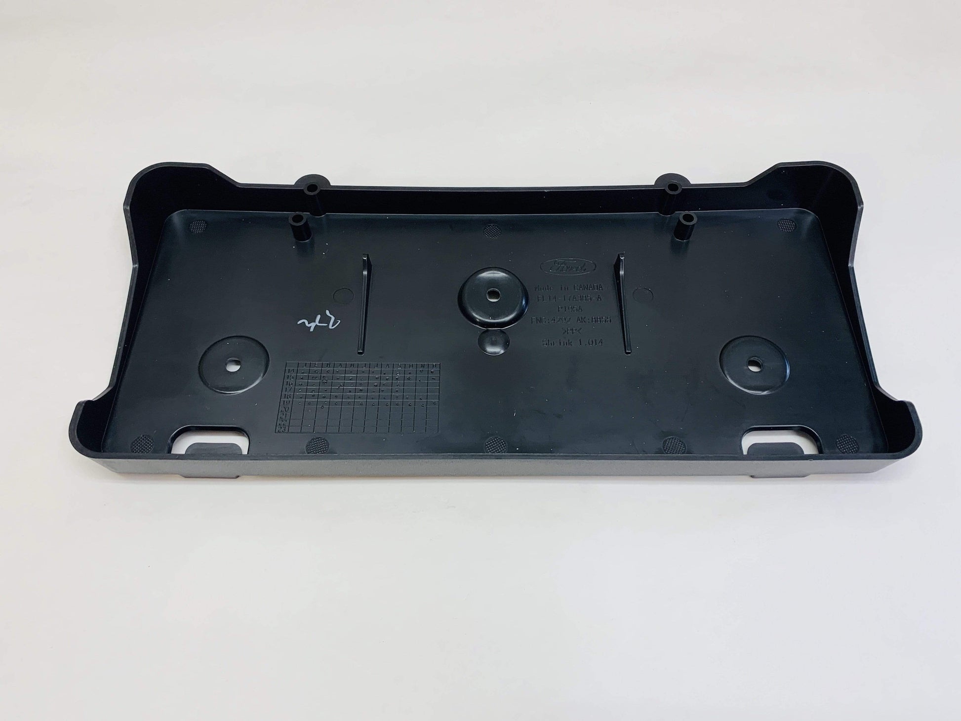 FL1Z-17A385-AA 2015-2017 Ford Expedition Front License Plate Mounting Bracket - New Genuine Ford Part