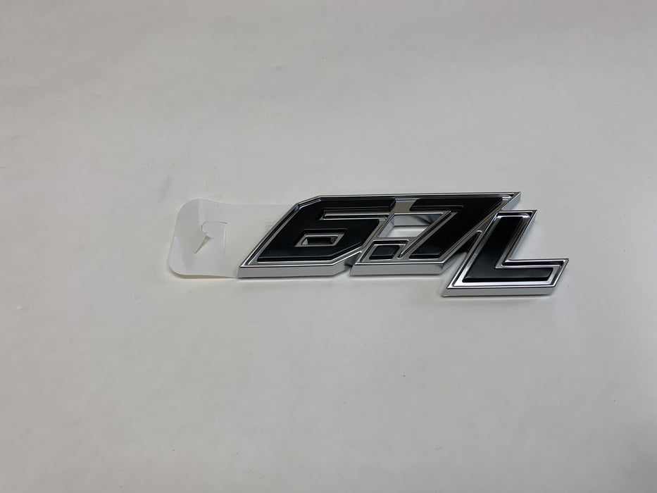 HC3Z-9942528-B10 2017-2021 Ford Super Duty Side 6.7L Nameplate Emblem