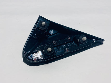 2017-2021 Pilot or Ridgeline Front Door Pillar Corner Molding Garnish - Black and Chrome