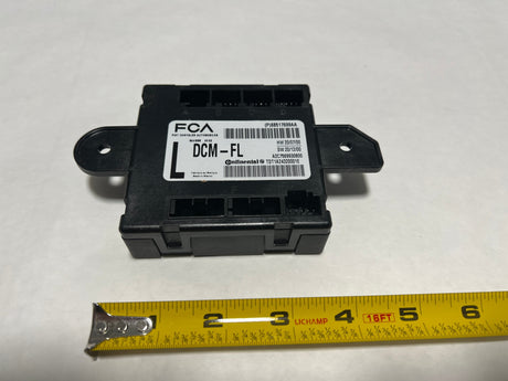 68424179AC-D6 2019-2020 Dodge Ram 1500 DT Driver Front Door Module - For 1 Touch Power Windows and Folding Mirrors