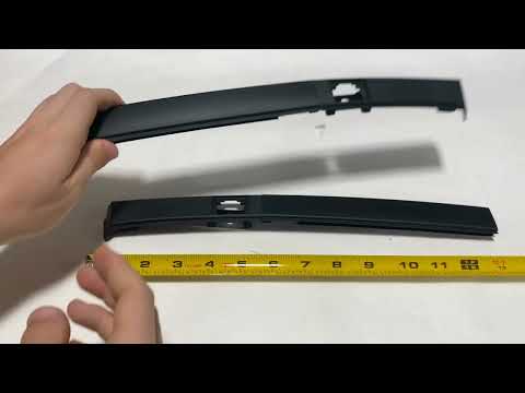 2016-2022 Honda Pilot Roof Front Rubber Molding Rail Weatherstrip Kit -Both Sides