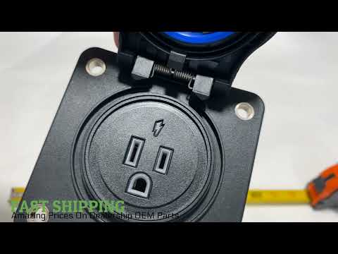2019-2026 Ram 1500  DT Cargo Bed Inverter Plug Outlet Fits Either Side OEM
