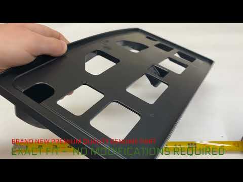 2017-2020 Acura MDX Front License Plate Bracket - No Hardware